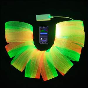 Kits de luz de malla de fibra óptica LED <span class=keywords><strong>para</strong></span> techo y árboles de Navidad Lámpara de luz nocturna de red de fibra óptica luminosa - Product Image 2