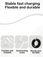 Kabel Data Super Cepat USB-A ke Micro USB untuk S22 Ultra, Apple, Oppo, OnePlus - Produk China - Beli 6A