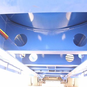 Diskon besar transportasi ekskavator 3 AS 4 AS leher angsa tempat tidur rendah tempat tidur Semi truk Trailer - Product Image 3