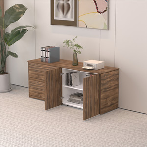 Armoire à dossiers en bois durable, tiroirs, design compact, bureau, maison, école, rangement efficace - Product Image 3