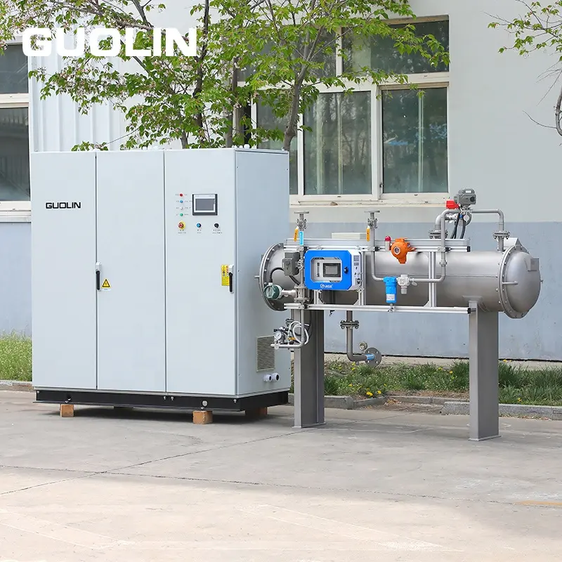 Corona Discharge Industrial Large Size Automation Ozone Generator For Municipal Water Treatment