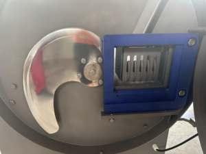 Nueva Picadora de Carne Automática Cookimech con Cuchilla de Acero Inoxidable, Rebanadora de Grosor Ajustable de 220V para Tocino Crujiente y Cerdo - Product Image 4