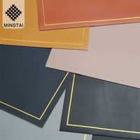 Napperons en PVC personnalisables avec broderie simple face et impression double face – Fabrication professionnelle par Mingtai Plastics