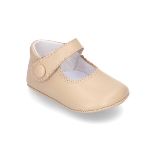Logo personalizzato In Pelle Fatti A Mano 2020 Del Bambino <span class=keywords><strong>Pattini</strong></span> Della Ragazza Capesante Bordo Prewalker Del Bambino Scarpe - Product Image 5