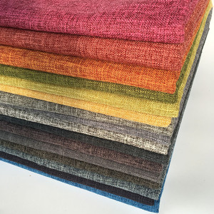 Tissu Textile personnalisé de haute qualité, rideaux de canapé, fil teint <span class=keywords><strong>en</strong></span> Jacquard, tissu <span class=keywords><strong>en</strong></span> coton et <span class=keywords><strong>lin</strong></span> à carreaux pour vêtements - Product Image 2