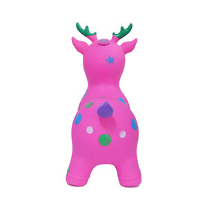 ZCJOY Jouet gonflable pour enfants unisexe, <span class=keywords><strong>cerf</strong></span> <span class=keywords><strong>sauteur</strong></span>, PVC, <span class=keywords><strong>animal</strong></span> coloré, pour les enfants de 2 à 8 ans - Product Image 4