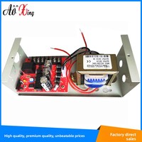 Alimentations électriques pour contrôle d'accès, 12V, 79% d'efficacité, entrée 220V, en cuivre pur, carte rouge, Dongguan5A AOXING, approvisionnement direct usine, protection contre les courts-circuits