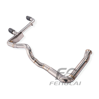 Collecteur d'échappement sport OEM/ODM pour Porsche 718 2.0T 2.5T 2016-2024 en acier inoxydable – Amélioration du système d'échappement Catback