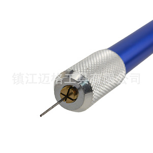 Blue Hand Twisted <b>Drill</b> <b>Bit</b> 20pc 1.0mm Shank Wood Drilling Pen Style Manual Tool - Product Image 4