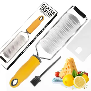 Kitchen Stainless Steel Cheese cutter Slicer Grater Slicer Lemon Zester Tool Cheese Grater Cooking Tool