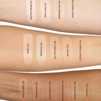 Fond de Teint Liquide Couvrant et Personnalisable, Imperméable, Longue Tenue, Contrôle du Sébum, FAUXFILTER LUMINOUS MAT CONCEALER