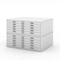 Microscope Steel Slide Storage Cabinet