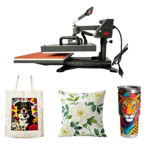Presse à Chaud Manuelle Multifonctionnelle Combo 8-en-1 pour Sublimation et Transfert Thermique sur Tasses, Casquettes et T-shirts 28x38 - Product Image 5