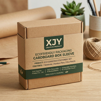 XJY producto creativo embalaje ecológico caja de cartón manga caja de impresión mangas estilo