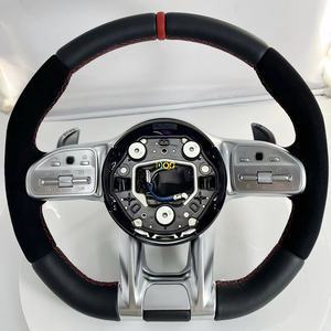 Volante Deportivo de Fibra de Carbono para <span class=keywords><strong>Mercedes</strong></span> W203 W204 W218 W207 W172 C63 X253 W212 Clase S Clase E Clase G C43 GT A45 AMG - Product Image 4