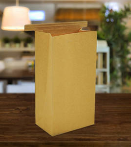 Không Thấm Nước Compostable Paper Bag Dùng Một Lần PLA Laminated Paper Bag Đối Với Nhà Bếp Thực Phẩm Chất Thải - Product Image 3
