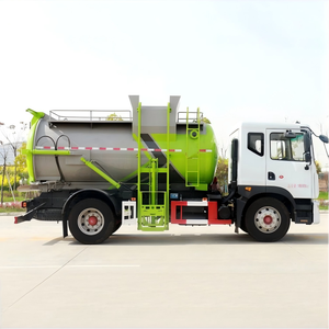 รถบรรทุกเก็บขยะอาหารแบบถังทรงกระบอก ดงเฟิง <span class=keywords><strong>4</strong></span>*2 ขนาด 12 ลูกบาศก์เมตร ออกแบบมาเพื่อการเก็บขยะแบบถังที่มีประสิทธิภาพ - Product Image 3