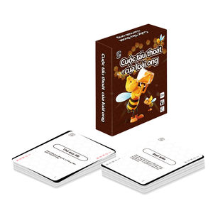 Jeu de cartes d'évasion sur le thème des abeilles pour adultes - Jeu de société pour 2 à 8 joueurs avec cartes à motif nid d'abeille, 60 minutes de jeu - Product Image 3