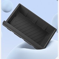 Boîte de rangement sous le siège pour Tesla Model Y, style minimaliste, matériau en élastomère thermoplastique, organisateur de voiture, accessoire de modification