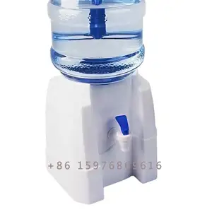 Mini dispensador de água manual não elétrico, dispensador de água para desktop, não quente e pessoal fria
