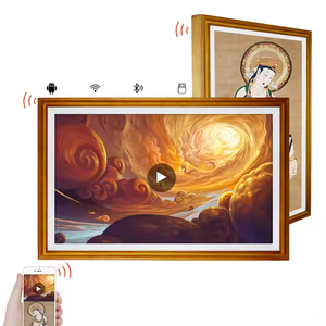 65-inch <span class=keywords><strong>Android</strong></span> Wifi kỹ thuật số LCD Khung ảnh khung ảnh màn hình chia sẻ video thông qua ứng dụng cho các cửa hàng bán lẻ thang máy - Product Image 1