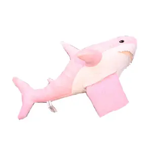 CE/ASTM 2024 Hot Selling Plush Toy Shark Pillow & Blanket For Children Customized Stuffed Animals Toys Plushie Special Souvenir