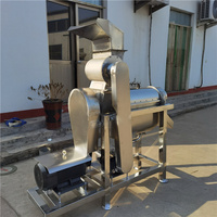 Commerciële hoogwaardige gemotoriseerde fruit- en groentesapcentrifuge, grote schaal dubbelrolpers, sinaasappel passievrucht 110/220/380V 1500W