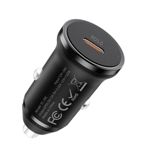 Cargador de Coche Portátil Mini con Doble Puerto y Carga Rápida Multifunción PD20W, Accesorios de Carga Tipo C - Product Image 4