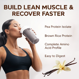 Bột <span class=keywords><strong>protein</strong></span> chay từ đậu phộng và gạo tự nhiên, sản xuất bởi nhà sản xuất OEM, dành cho sức khỏe phụ nữ - Product Image 3
