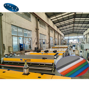 Máquina para fabricar láminas corrugadas de plástico polipropileno Pp Línea de producción de láminas de rejilla hueca corrugada Pp - Product Image 4