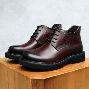 Nueva Colección de Otoño del Diseñador Original, Zapatos de Hombre de Cuero Genuino, Estilo Británico, Enfoque Empresarial con Características Distintivas - Product Image 3