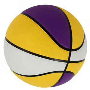 Ballons de basket personnalisés de haute qualité et durables, avec chambre à air en caoutchouc naturel, design respirant, légers, service OEM/ODM, pour adultes. - Product Image 3
