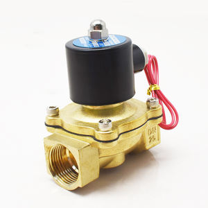 Direktwirkendes 2/2-Wege Normalerweise Geschlossenes 2W250 25 1 Zoll Messing Wasser-Elektromagnetventil für Luft und Wasser - Product Image 2