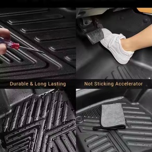 Hot Selling New Design Car <b>Interior</b> <b>Accessories</b> Durable 5d Tpe Car Floor Mat for Toyota Fortuner - Product Image 3