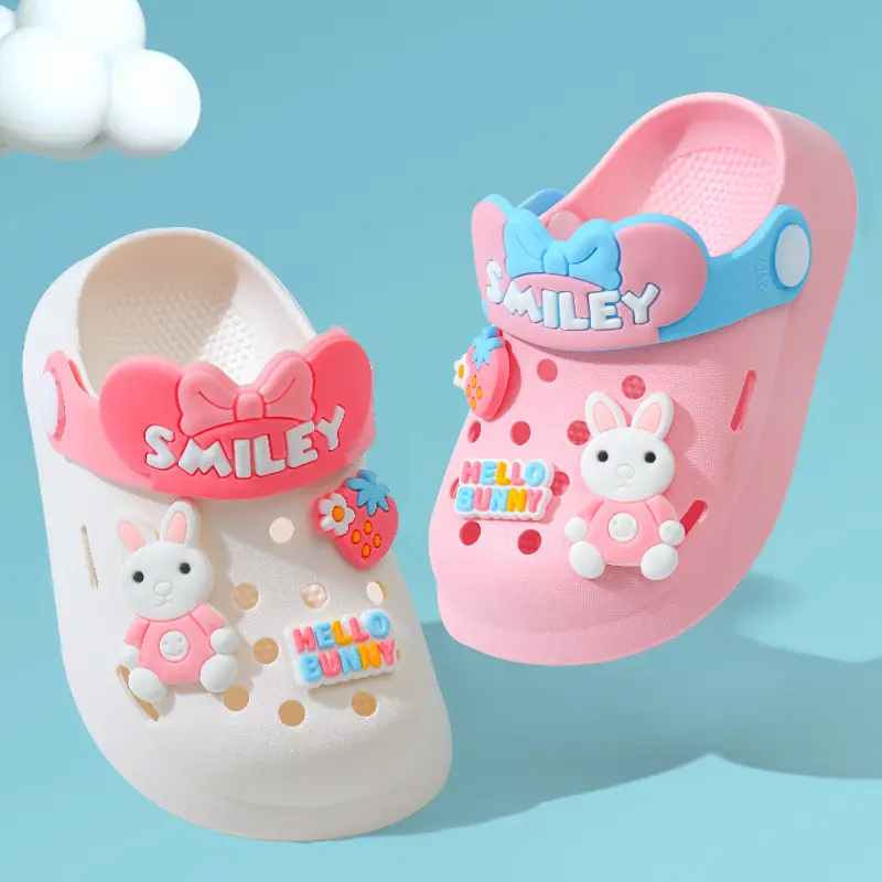 Beach Hole Beach Shoes Slippers Kids Sandals Cartoon Anti Slip Children Clogs Sandals For Kids