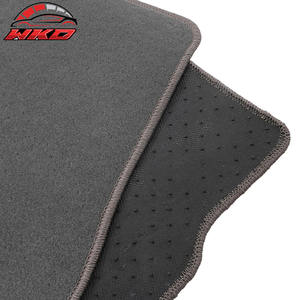 Tapis de sol pour Porsche Macan 15-25, 4 pièces, conducteur et passager, antidérapants, velours gris - Product Image 5