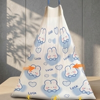 Sacs poubelles à cordon de serrage 4 gallons, petits, 60 unités, faciles à séparer, résistants aux fuites, doublures en plastique pour salle de bain, cuisine, chambre et bureau