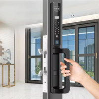 3D Yüz Tanımalı Akıllı Kapı Kilidi Avuç İçi Damarı Tuya WiFi Su Geçirmez Anahtarsız Giriş Akıllı Kilit Lüks Villa Dış Mekan