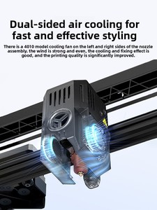 Imprimante FDM 3D Ender 3 V3 KE haute température et haute vitesse, anti-vibrations, sans nivellement de plateau requis, pour ABS/PETG, impression haute vitesse - Product Image 6