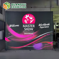 Boîte à lumière publicitaire SEG Slim 10x7,4 pieds de haute qualité, installation rapide, équipement portable pour stand d'exposition, présentoirs SEG Light Box