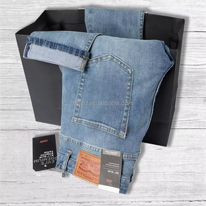 Jeans de Hombre de Marca, al por Mayor, Nueva Moda, Diseño Personalizado, Logotipo Personalizado, Estilo Casual de Negocios, Serie Denim, Ropa de Trabajo, Tallas Grandes - Product Image 6