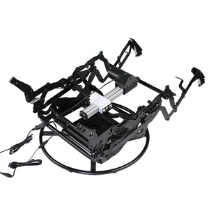 56CM Manual <strong>Rotating</strong> Chair Matel Swivel and Rocker Base Backrest Recliner <strong>Mechanism</strong> for With Lock - Product Image 1