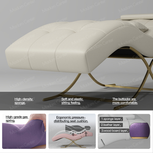 Madamcenter Muebles de Salón de Estilo Moderno Camilla para Cejas y Pestañas Mesa Colchón para Salón de Belleza-Camilla De Lashista - Product Image 3