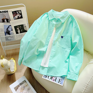 โรงงานผู้ผลิตเสื้อเชิ้ตแขนยาวหลากสีคุณภาพสูงสำหรับผู้หญิง คอลเลคชั่นใหม่ปี 2026 เสื้อคลุมลำลองทรงเข้ารูป - Product Image 1