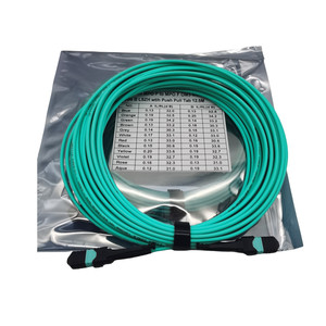 Fábrica de China 8Core 12Core 24Core Cables de conexión de fibra óptica Om4 MM De Fibra <span class=keywords><strong>Optica</strong></span> para centros de datos Red IP - Product Image 5