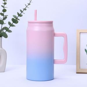 Vaso Gigante para Auto de 50oz, Gran Capacidad, Acero Inoxidable 304, Aislado, con Aislamiento Térmico de 6-12 Horas, con Pajita, para Regalo - Product Image 4