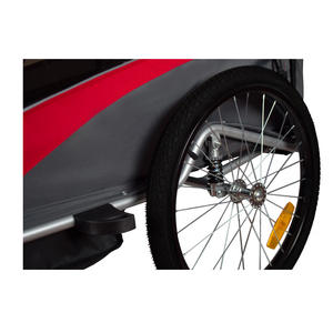 Vente d'usine Veelar, remorque de vélo pour bébé et enfant à 3 roues, multifonctionnelle, confortable, remorque de vélo pour voyage - Product Image 5