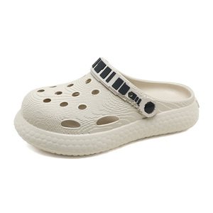Men's Women's Crocs Sandals Thick Sole 3.5cm <b>Heel</b> Height Non-slip Breathable Outdoor Wear EVA <b>Closed</b>-<b>Toe</b> Summer Shoes - Product Image 5