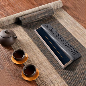 Cajas <span class=keywords><strong>de</strong></span> soporte para quemador <span class=keywords><strong>de</strong></span> incienso <span class=keywords><strong>de</strong></span> cerámica personalizadas <span class=keywords><strong>de</strong></span> sándalo aromático <span class=keywords><strong>de</strong></span> hilo rectangular ahuecado al por mayor - Product Image 6