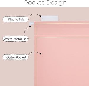 Thư mục với túi thư Kích thước A4 tập tin treo túi dễ thương và đẹp trang trí thư mục thích hợp cho văn phòng nhà trường. - Product Image 2